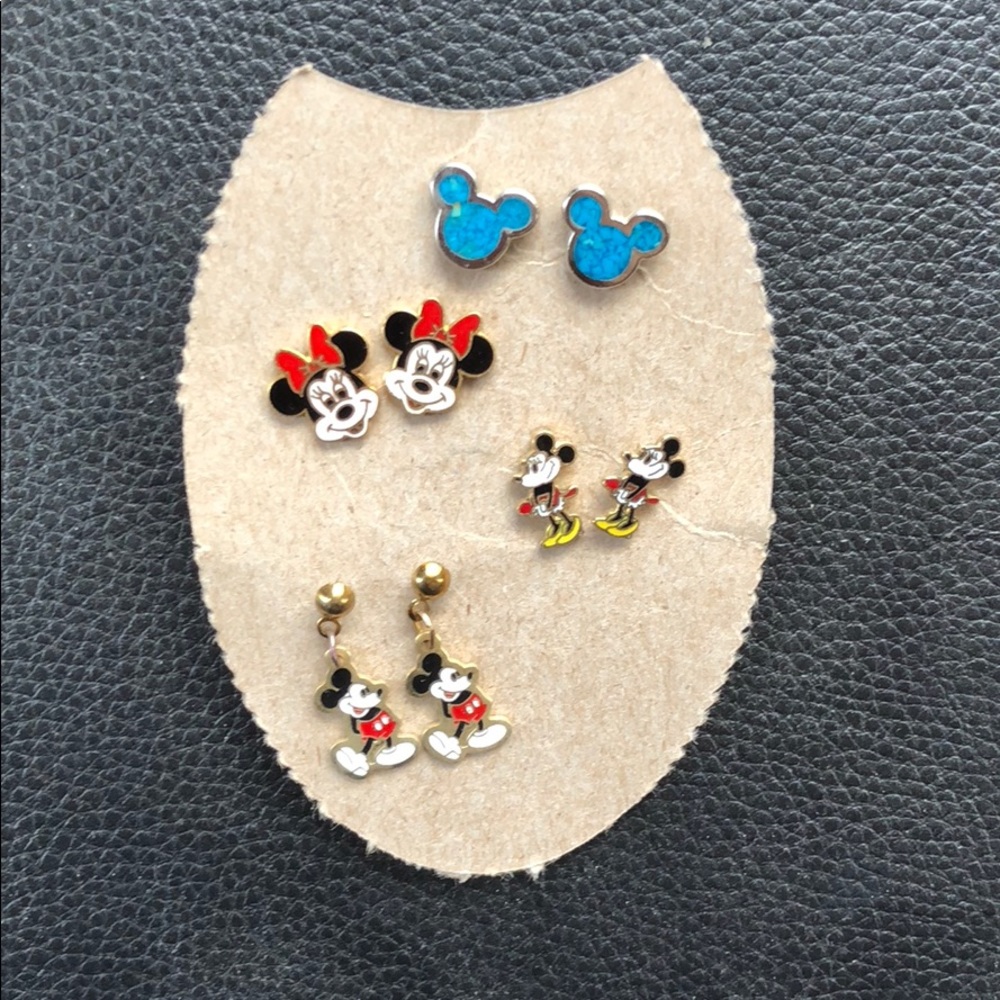 Disney Stud-Back Earring Bundle